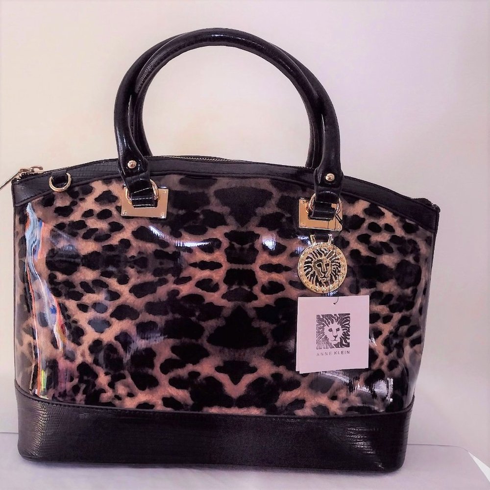 Anne Klein Run Wild Tote - Animal Print